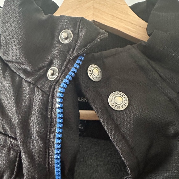 Calvin Klein Jeans Kids Black Winter Jacket - Picture 3 of 7